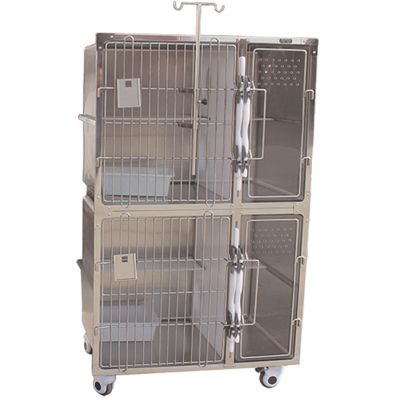 Medeco Veterinary Pet Products 304 Stainless Steel Animal House MEl01
