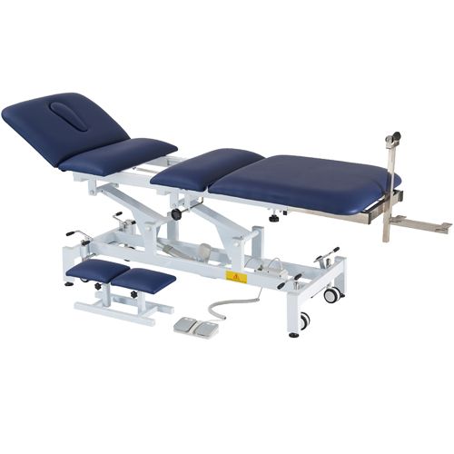 4 Section Physical Therapy Electric Lumbar Chiropractic Massage Traction Table