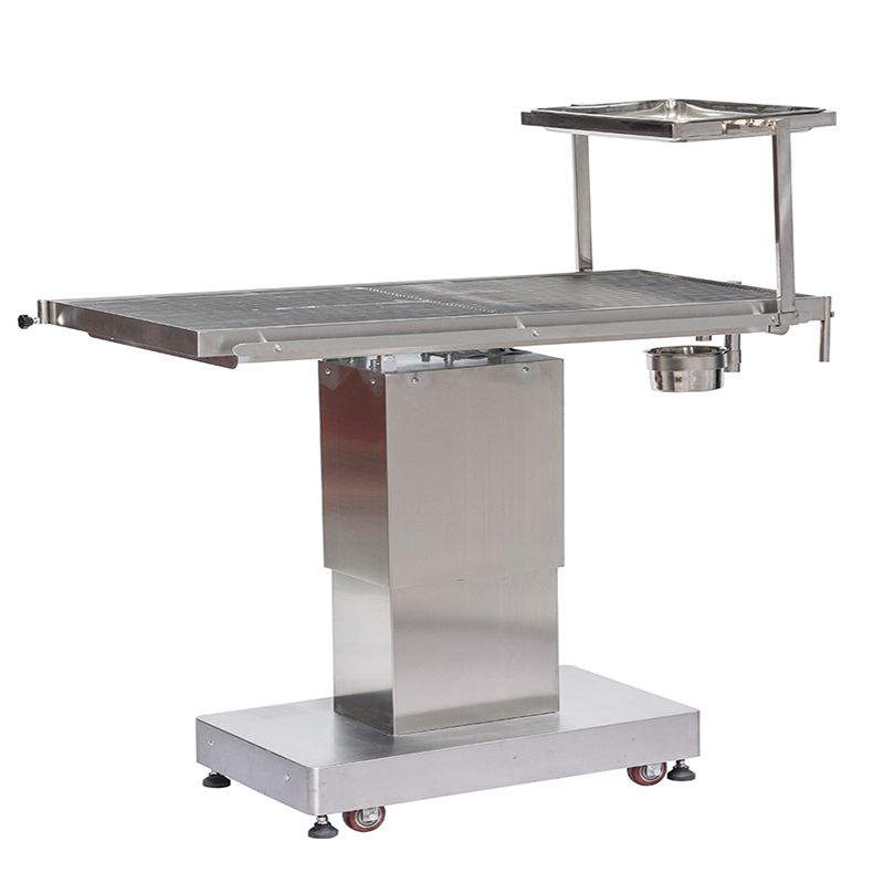 Animal Medical Instrument Pet Hospital Multi-functional Stainless Steel Operating Table BDFVOT-004