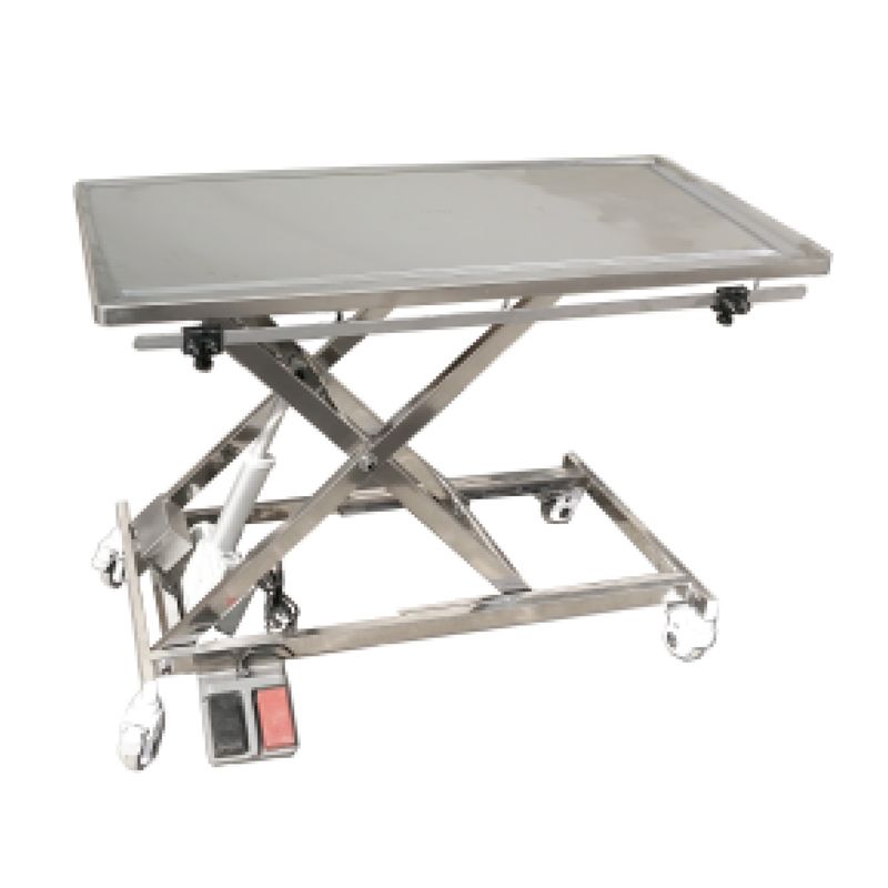 Veterinary Medical Pet Store Stainless Steel X-type Electric Lifting Clinic Table BDFZX01