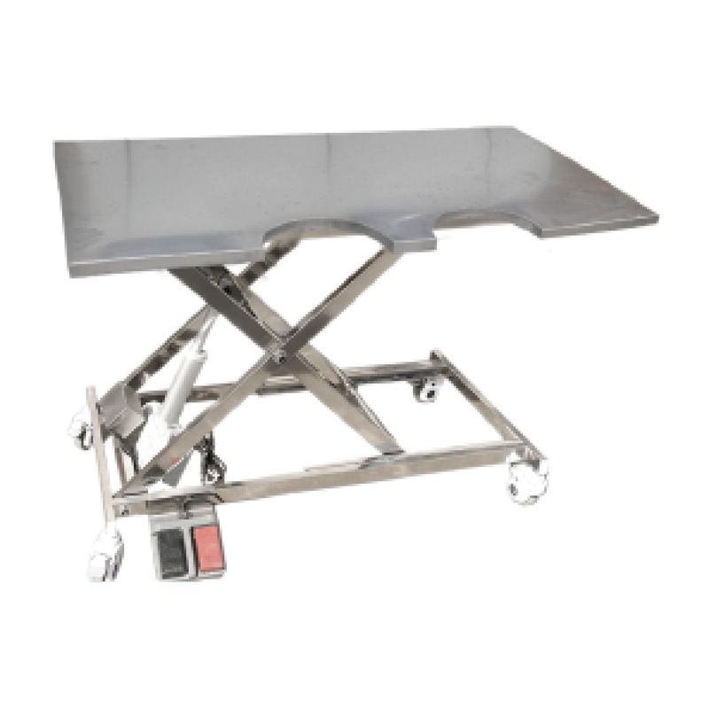 Veterinary Medical Pet Store Stainless Steel X-type Electric Lifting Clinic Table BDFZX01