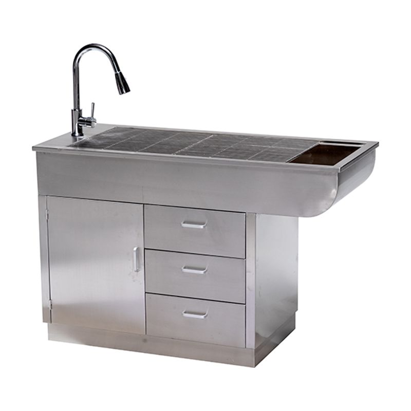 Animal Veterinary Instrument Pet Store Clinical Disposal Table BDFC01