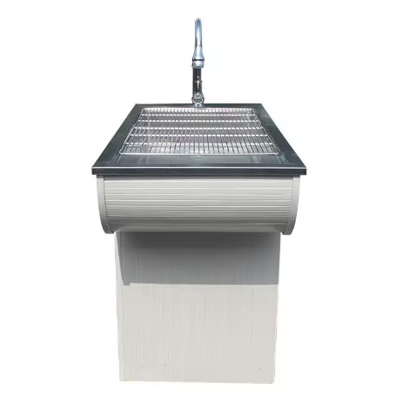 Pet Store Animal Hospital Medical Wodden Frame Wet Disposal Table BDFC03/BDFC04